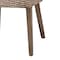 Bali & Pari Niesha Bohemian Grey Natural Kubu Rattan and Mahogany Wood Dining Chair 245-13720-ZORO - alternate 7